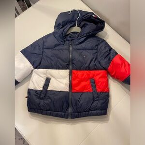 12 Month Tommy Hilfiger Puffer Jacket